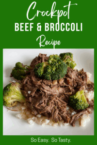 CROCKPOT BEEF WITH BROCCOLI RECIPE